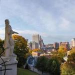 Take in the foliage from College Hill in Providence.